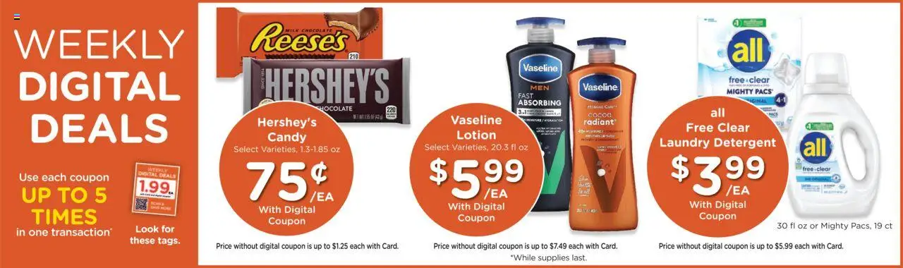 QFC Weekly Ad - WA - valid from 15.10.2025 | Page: 3 | Products: Chocolate, Detergent