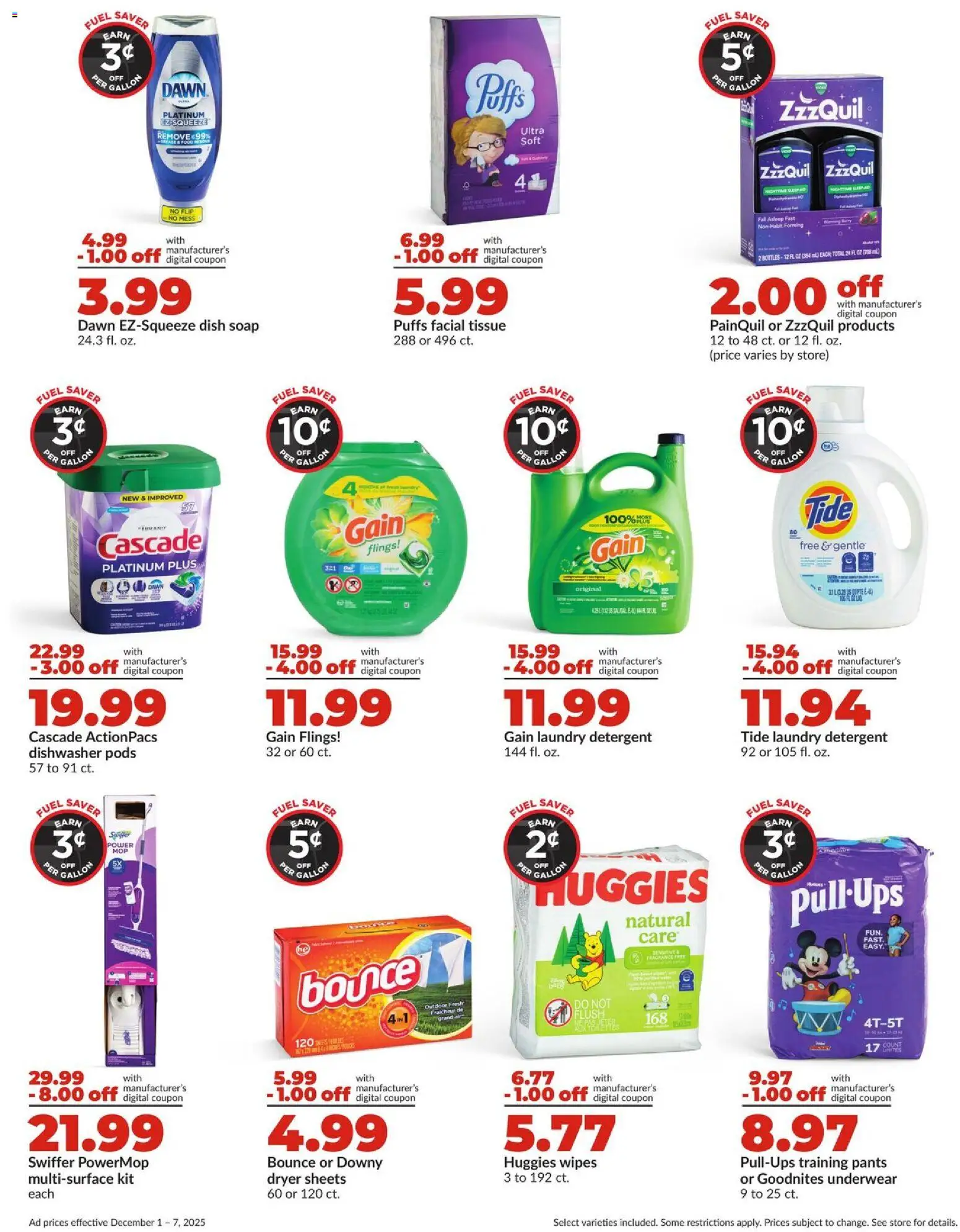 HyVee Weekly Ad - valid from 01.12.2025 | Page: 8 | Products: Fragrance, Soap, Detergent, Dryer