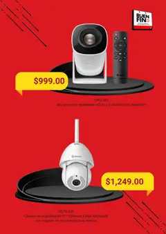 Vista previa de Steren Buen Fin, nuevo folleto de la tienda, válido en México a partir del 13.11.2025 | Página: 3 | Productos: Proyector, Cámara