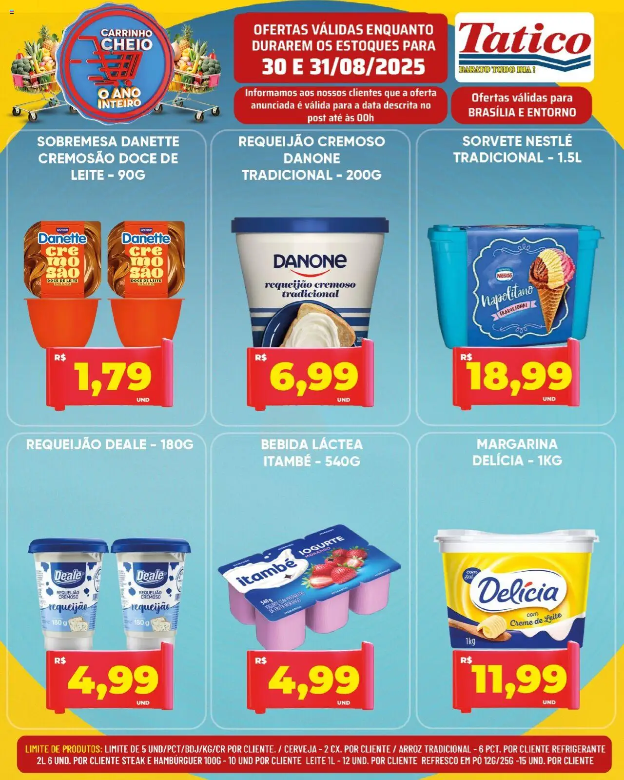 Tatico Folheto - válido de 01.09.2025 | Página: 27 | Produtos: Iogurte, Creme, Bebida, Requeijão