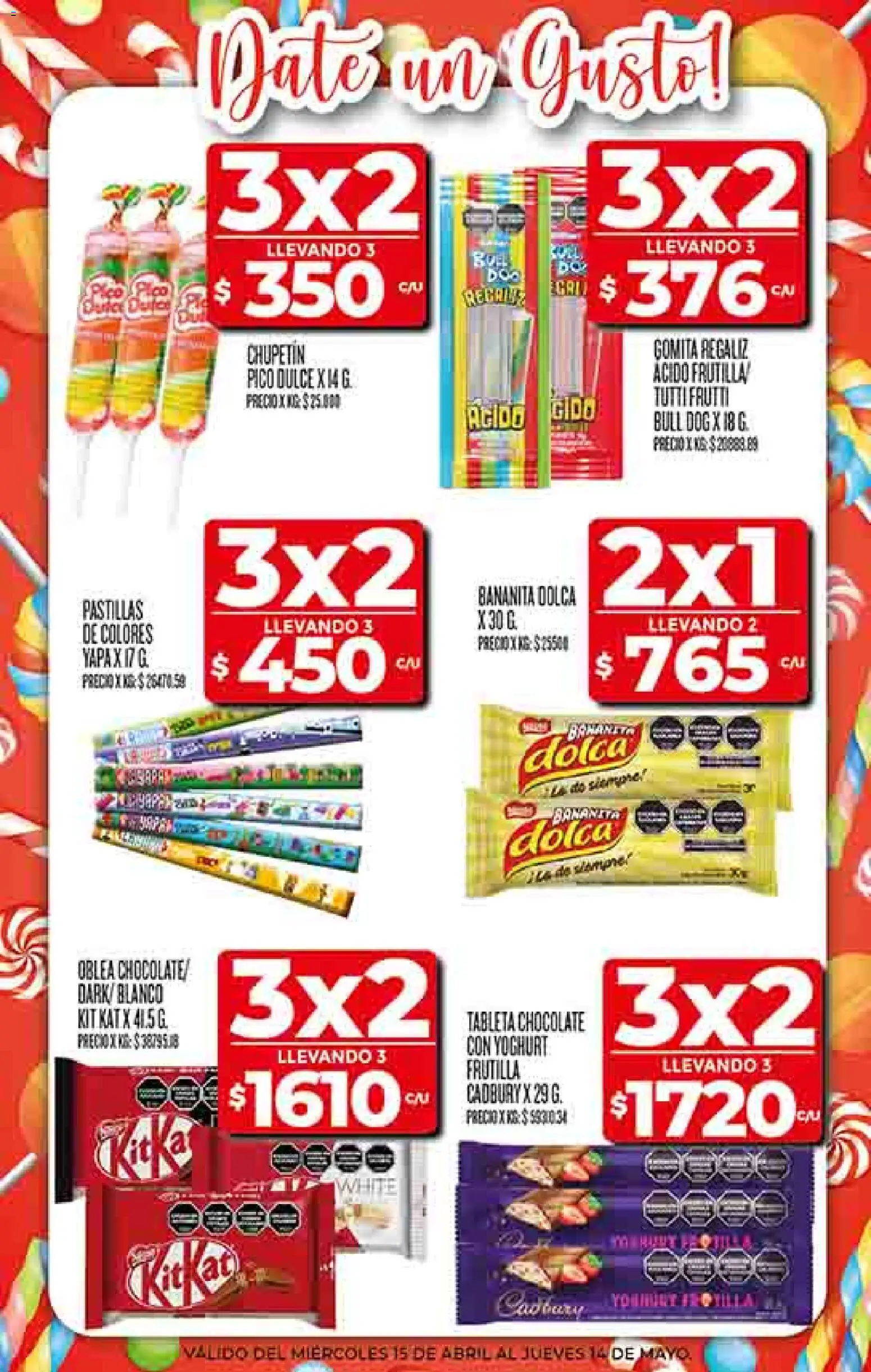 Dia - Ofertas - Salta y Jujuy │ válido desde el 15.04.2026 | Página: 22 | Productos: Tableta, Pico, Frutilla, Chocolate