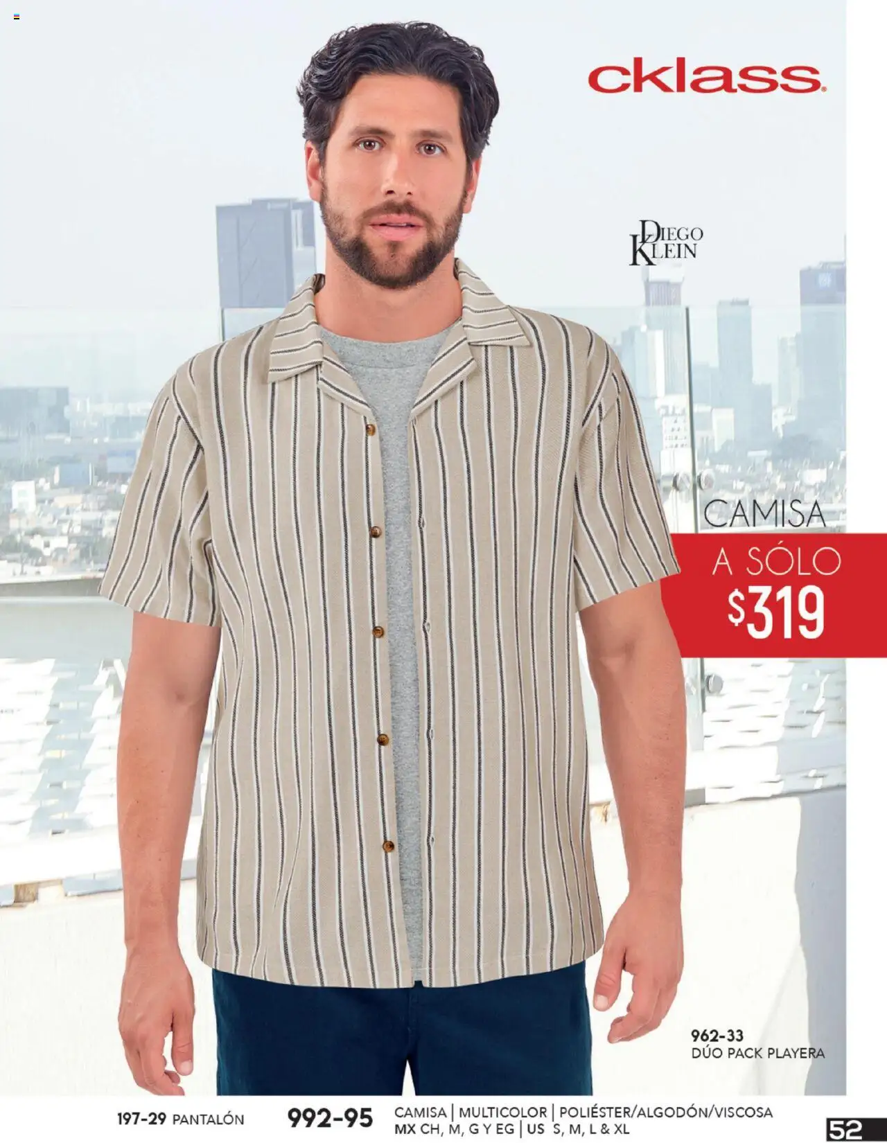 Nuevas ofertas de Cklass válidas en toda la República Mexicana desde el 14.07.2025. ¡Encuentra las mejores ofertas en Cklass catálogo Calzado Hombre! | Página: 122 | Productos: Camisa, Playera