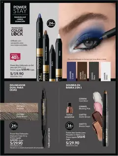 Catálogo Avon válido desde 18.06.2025 | Página: 36 | Productos: Delineador, Chocolate, Sacapuntas, Maquillaje