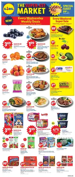 Preview of Lidl weekly ads valid from 30.07.2025