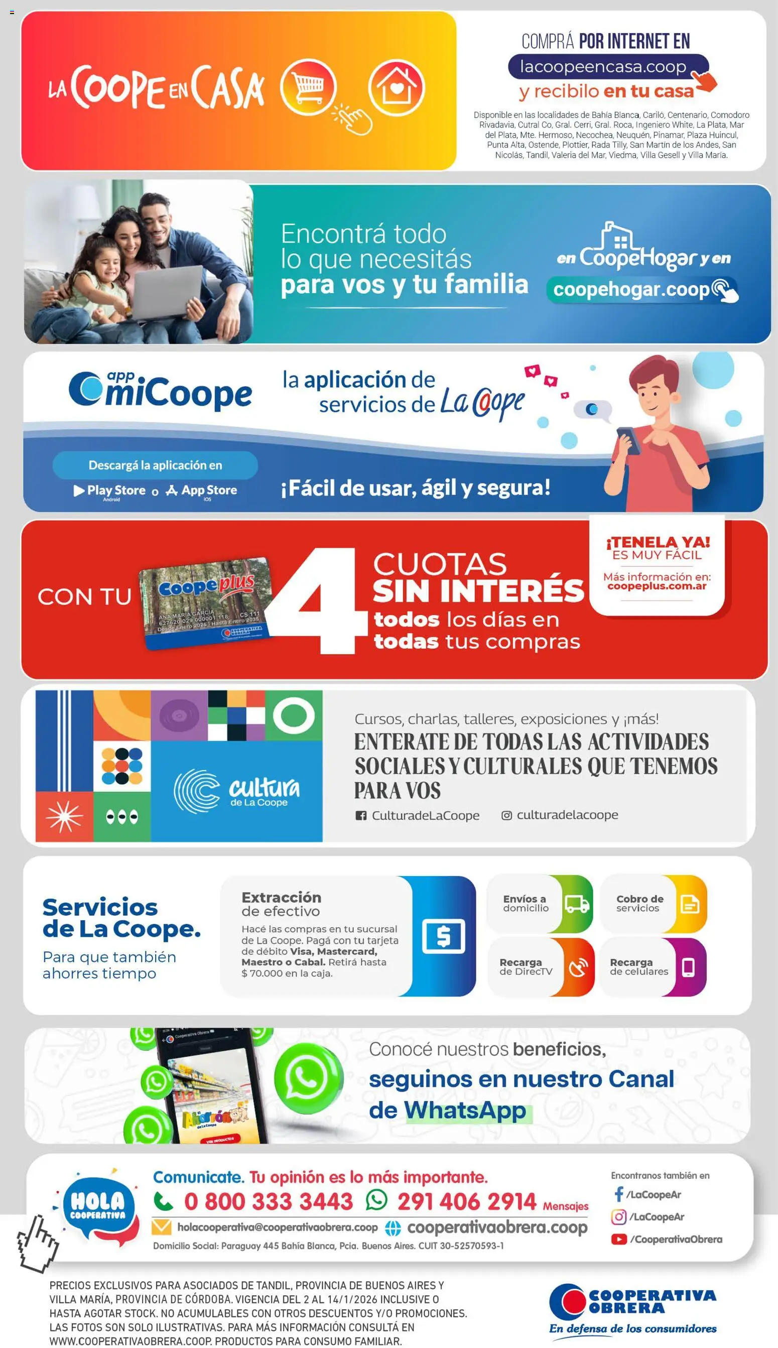 Cooperativa Obrera - Ahorrón │ válido desde el 02.01.2026 | Página: 9