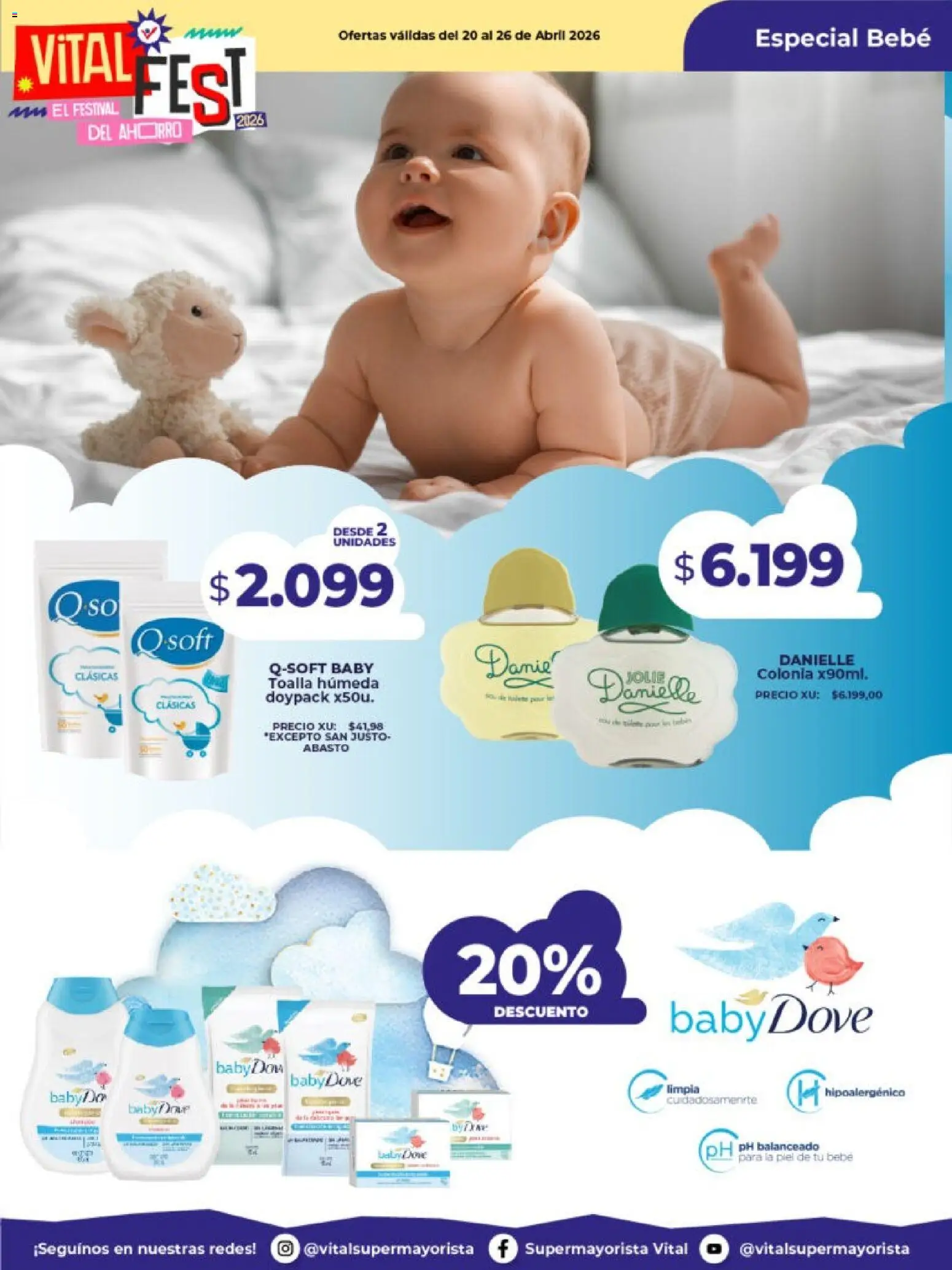 Vital - Especial de pañales │ válido desde el 20.04.2026 | Página: 5 | Productos: Toalla