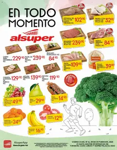 Vista previa de Alsuper - Folleto Laguna, nuevo folleto de la tienda, válido en México a partir del 07.10.2025