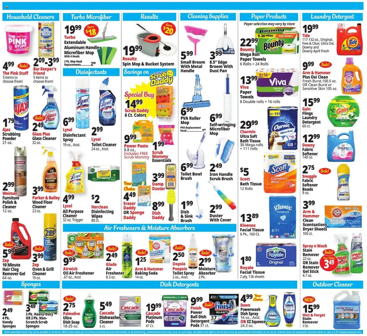 Ocean State Job Lot Weekly Ad - valid from 31.07.2025 | Page: 27 | Products: Hammer, Soap, Freezer, Dishwasher