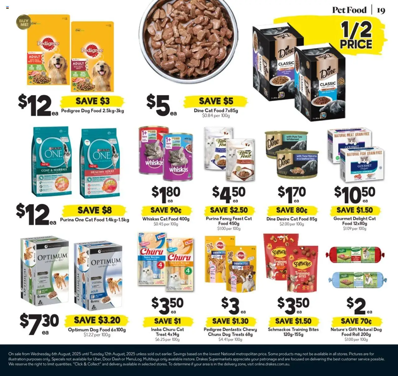 Drakes catalogue - valid from 06.08.2025 | Page: 19 | Products: Chicken, Meat, Dog food, Sauce