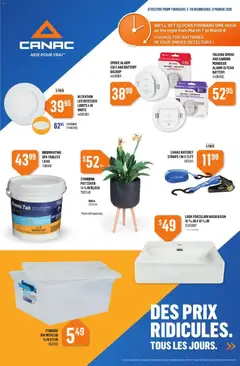 Preview of Canac weekly flyer from shop Canac valid from 05.03.2026