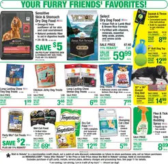 Preview of Menards weekly ads valid from 18.03.2026 | Page: 3 | Products: Cat Litter, Oil, Fish, Coat
