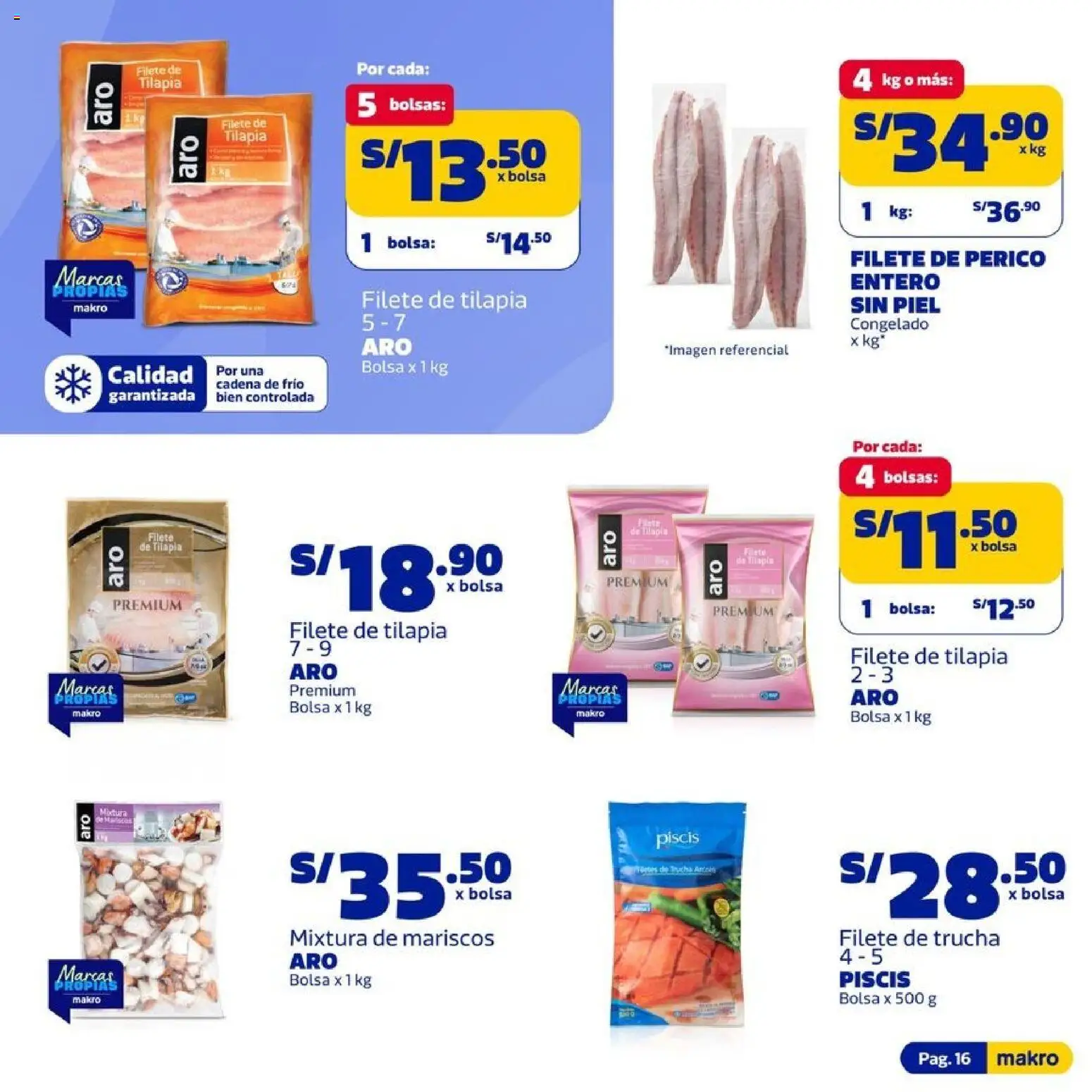 Catálogo Makro válido desde 09.04.2026 | Página: 16 | Productos: Bolsa