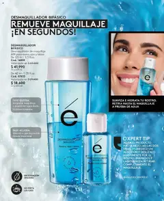 Ésika revista - valida desde el 09.07.2025 | Página: 35 | Productos: Agua, Algodón, Maquillaje