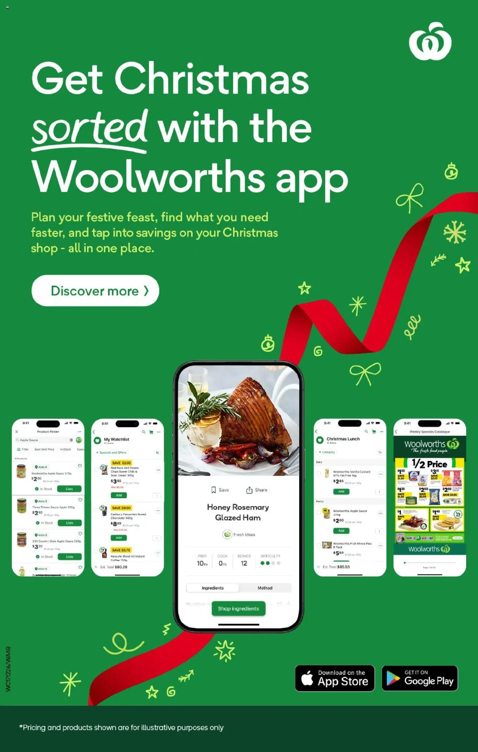 Woolworths catalogue - valid from 17.12.2025 | Page: 48 | Products: Chocolate, Honey, Sauce, Nescafe