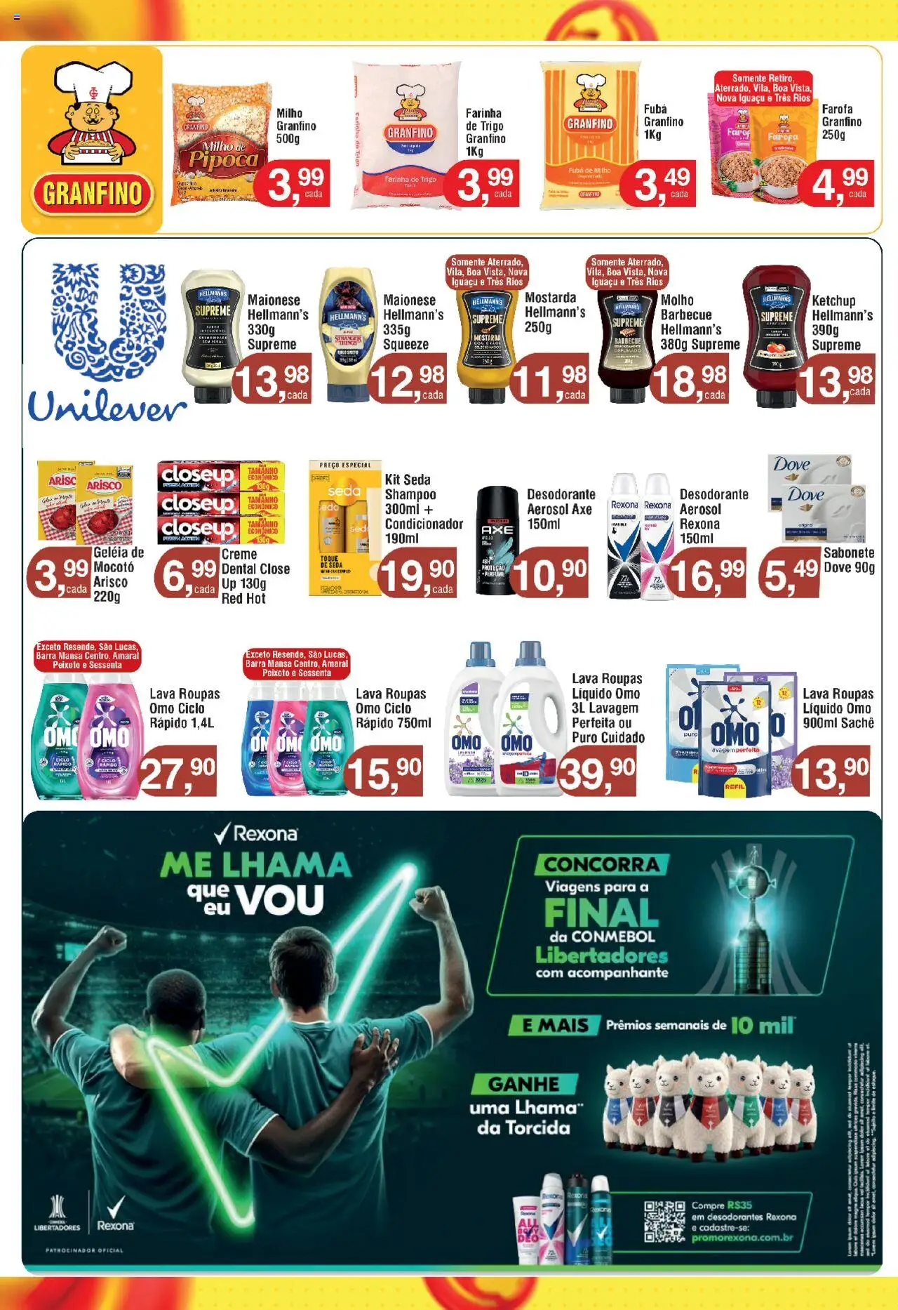 Royal Supermercados Folheto - válido de 13.10.2025 | Página: 7 | Produtos: Condicionador, Desodorante, Farofa, Pipoca
