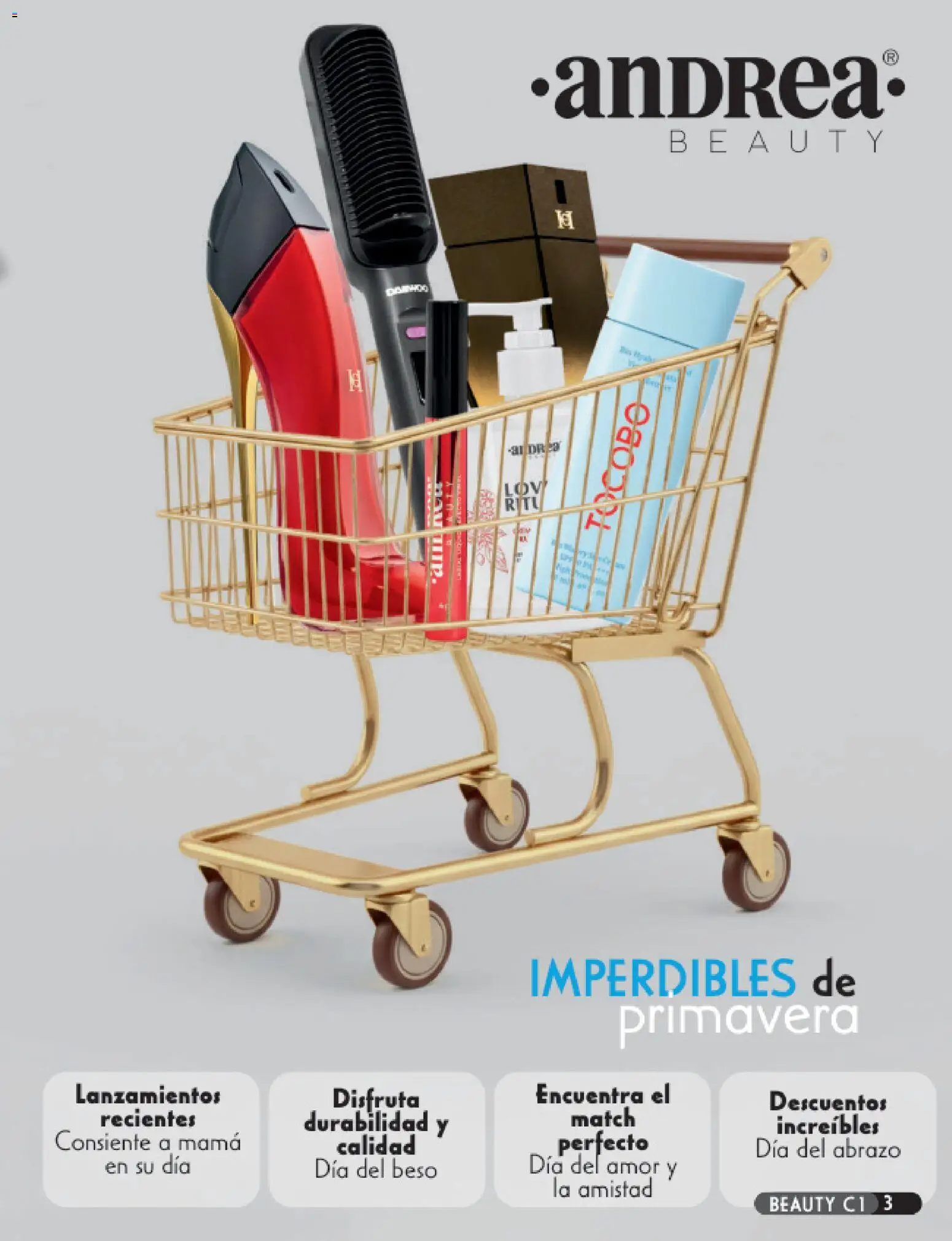 Nuevas ofertas de Andrea válidas en toda la República Mexicana desde el 25.01.2026. ¡Encuentra las mejores ofertas en Andrea catálogo Beauty! | Página: 3