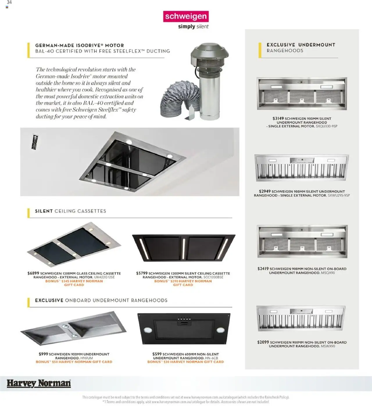 Harvey Norman catalogue - valid from 10.10.2025 | Page: 34 | Products: Accessories, Domestic