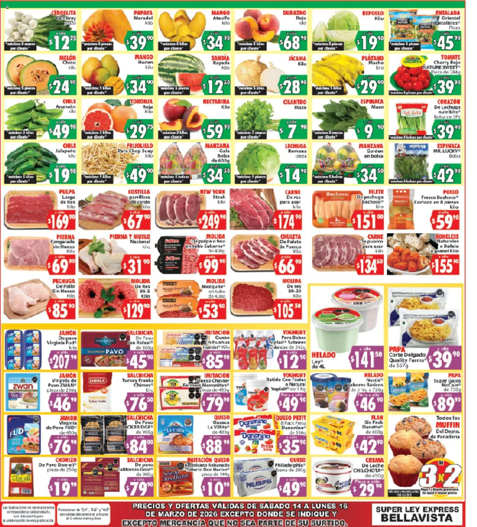 Nuevas ofertas de Casa Ley válidas en toda la República Mexicana desde el 14.03.2026. ¡Encuentra las mejores ofertas en Casa Ley folleto Express! | Página: 1