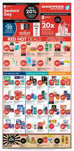 Preview of Shoppers weekly flyer / circulaire from shop Shoppers valid from 13.03.2026 | Page: 3