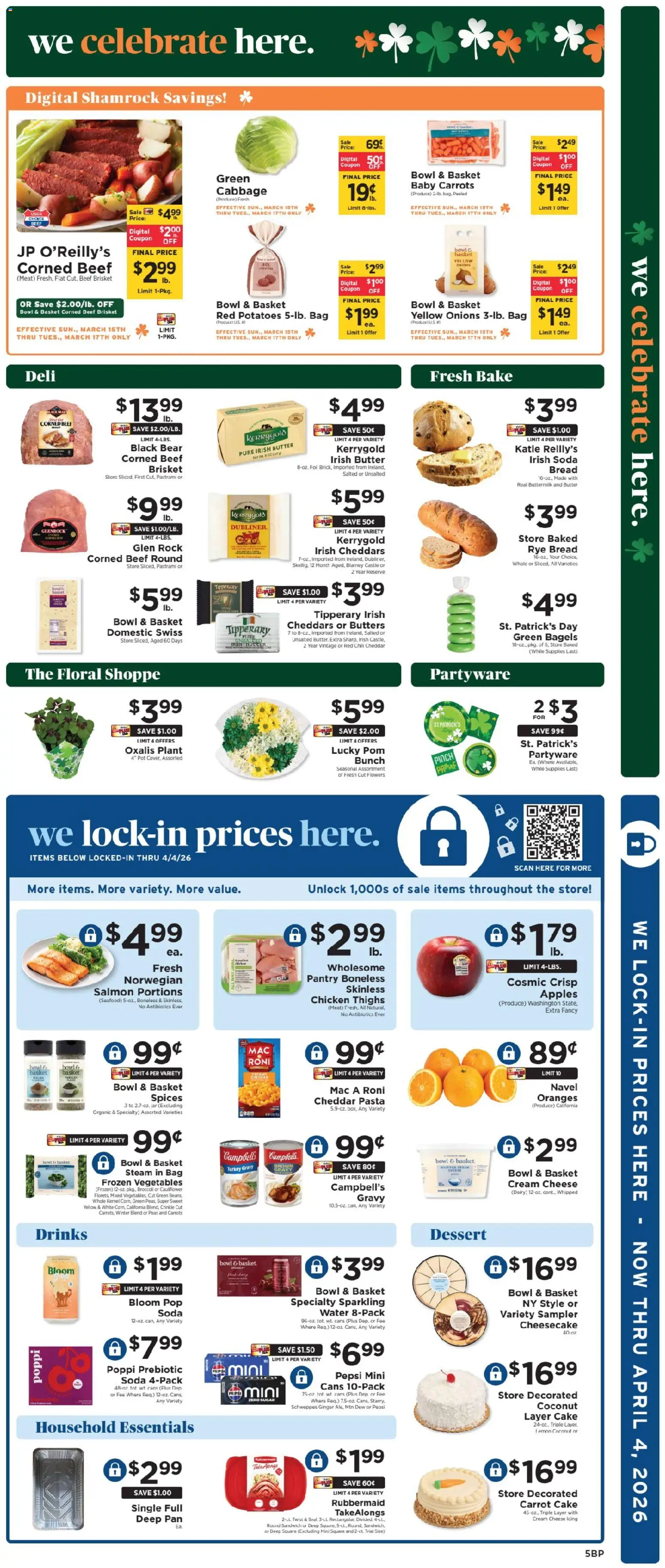 ShopRite Weekly Ad 2 - valid from 15.03.2026 | Page: 8 | Products: Bread, Beef, Carrot, Cabbage