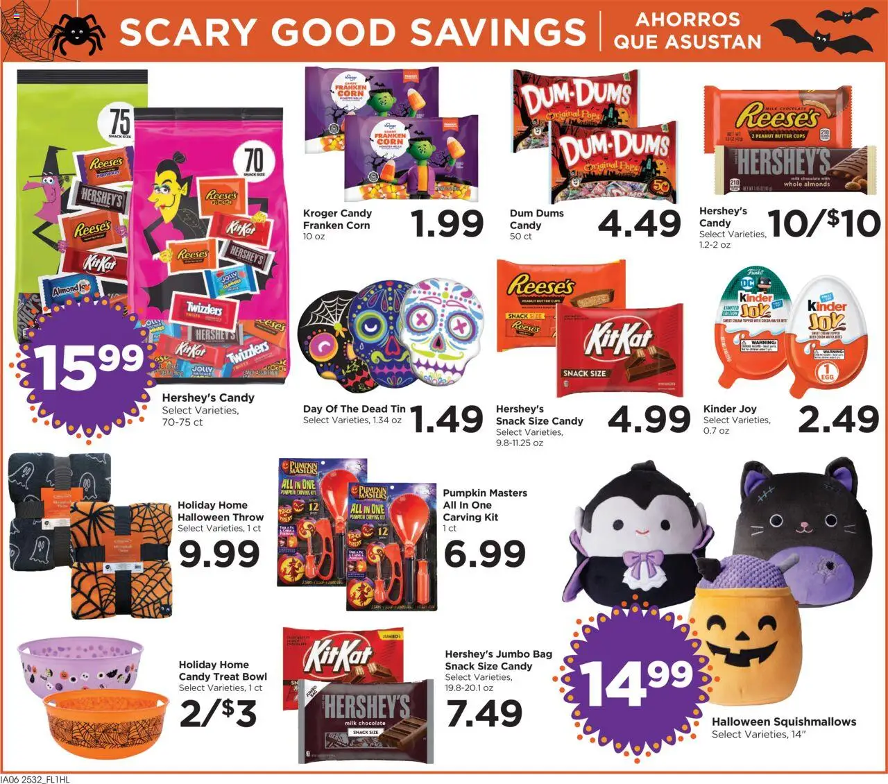 Food 4 Less Weekly Ad - valid from 10.09.2025 | Page: 9 | Products: Corn, Butter, Pumpkin, Bag