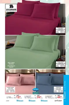 Quatro Estações - Catálogo 04-05-06 - Pré-Visualização do folheto da loja Quatro Estações, válido de 01.04.2026 | Página: 15 | Produtos: Lençol, Fronha