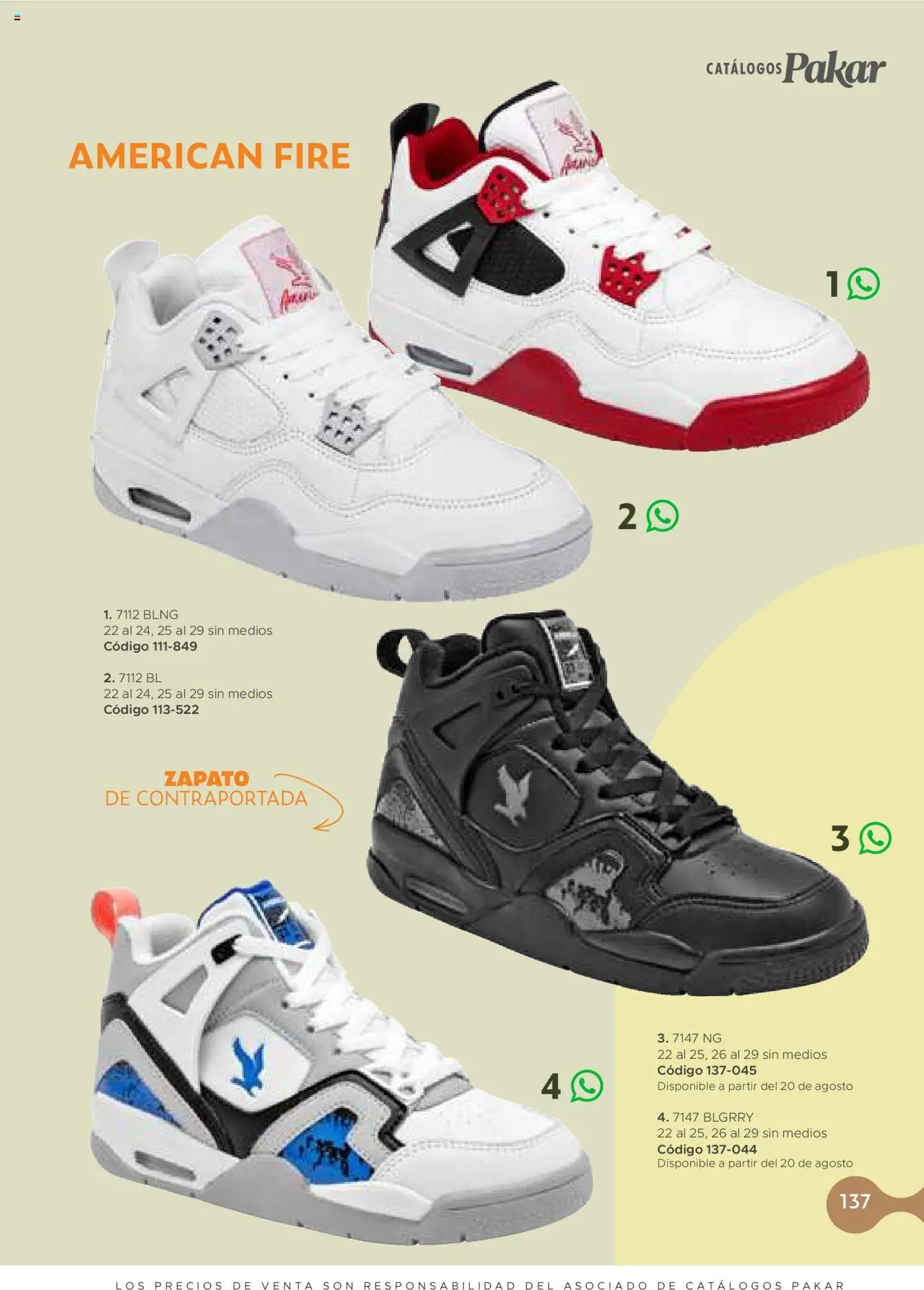 Nuevas ofertas de SC Pakar válidas en toda la República Mexicana desde el 24.07.2025. ¡Encuentra las mejores ofertas en SC Pakar - Catálogo Junior otoño / invierno! | Página: 137