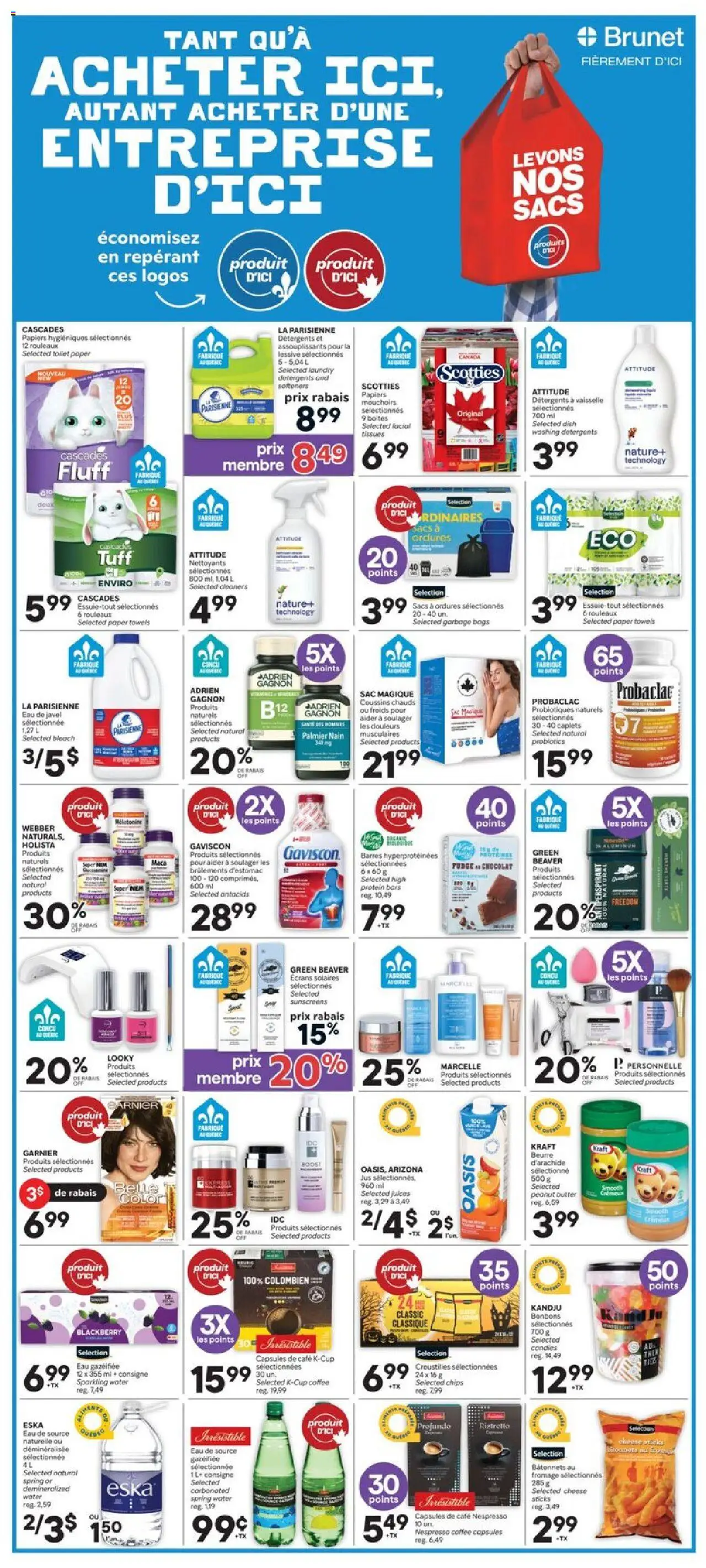 Brunet flyer valid from 11.09.2025 | Page: 10 | Products: Chips, Antiperspirant, Butter, Coffee