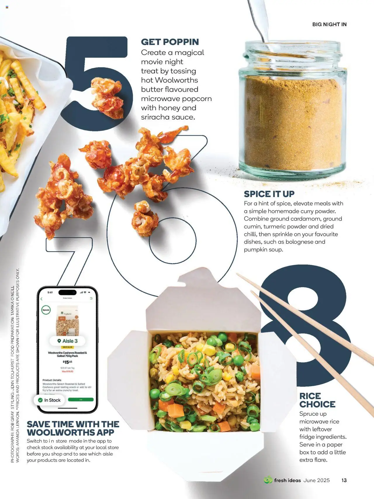 Woolworths catalogue - valid from 01.06.2025 | Page: 13 | Products: Box, Powder, Fridge, Microwave