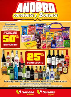 Vista previa de Soriana - Fin de Semana Mercado: Coah, Chih y Dur, nuevo folleto de la tienda, válido en México a partir del 23.10.2025