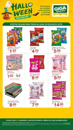 GIGA Atacado - Ofertas de Halloween - Pré-Visualização do folheto da loja GIGA Atacado, válido de 28.10.2025