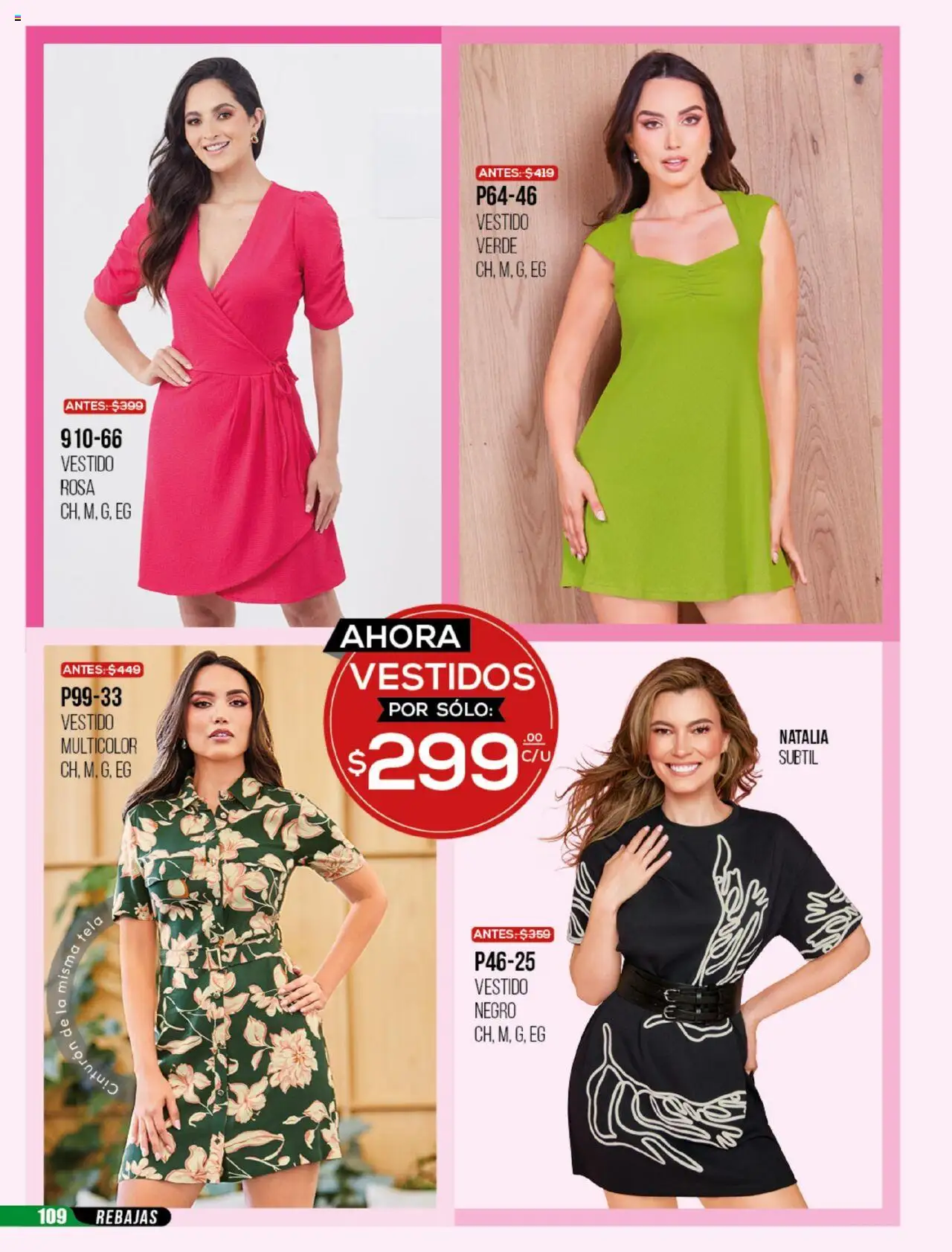 Nuevas ofertas de Cklass válidas en toda la República Mexicana desde el 30.05.2025. ¡Encuentra las mejores ofertas en Cklass catálogo Rebajas Ropa! | Página: 110 | Productos: Cinturón, Vestido
