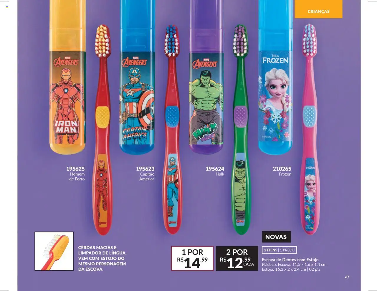 Avon Folheto - válido de 07.10.2025 | Página: 67 | Produtos: Ferro, Escova