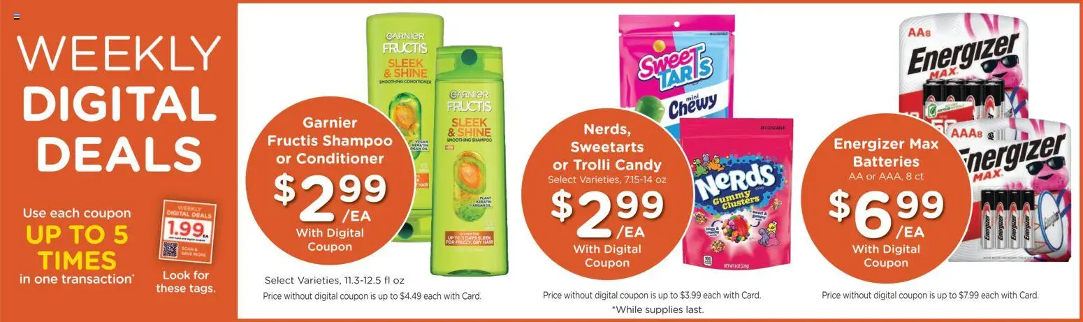 Kroger Weekly Ad - valid from 03.12.2025 | Page: 3 | Products: Shampoo, Conditioner
