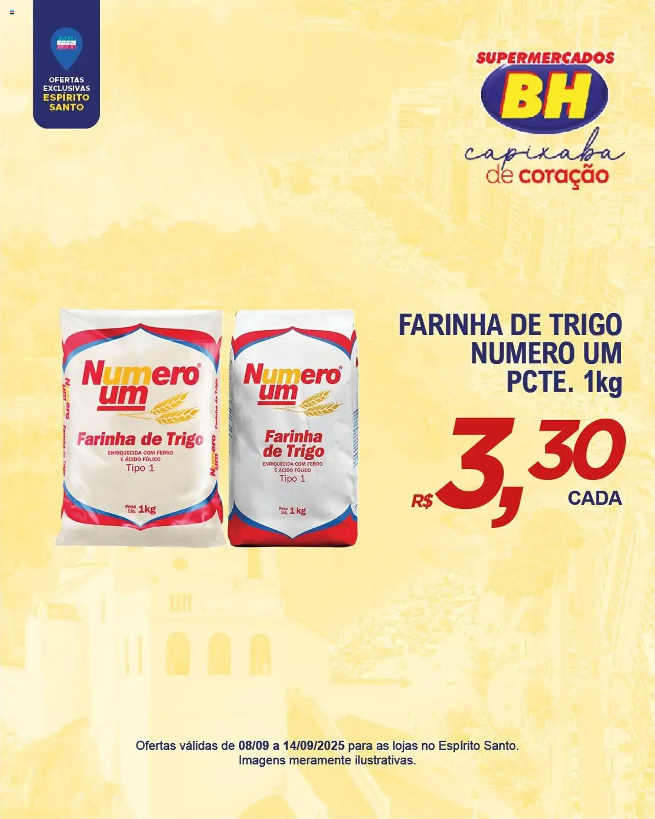Supermercados BH Folheto - válido de 08.09.2025 | Página: 7 | Produtos: Ferro, Farinha de trigo