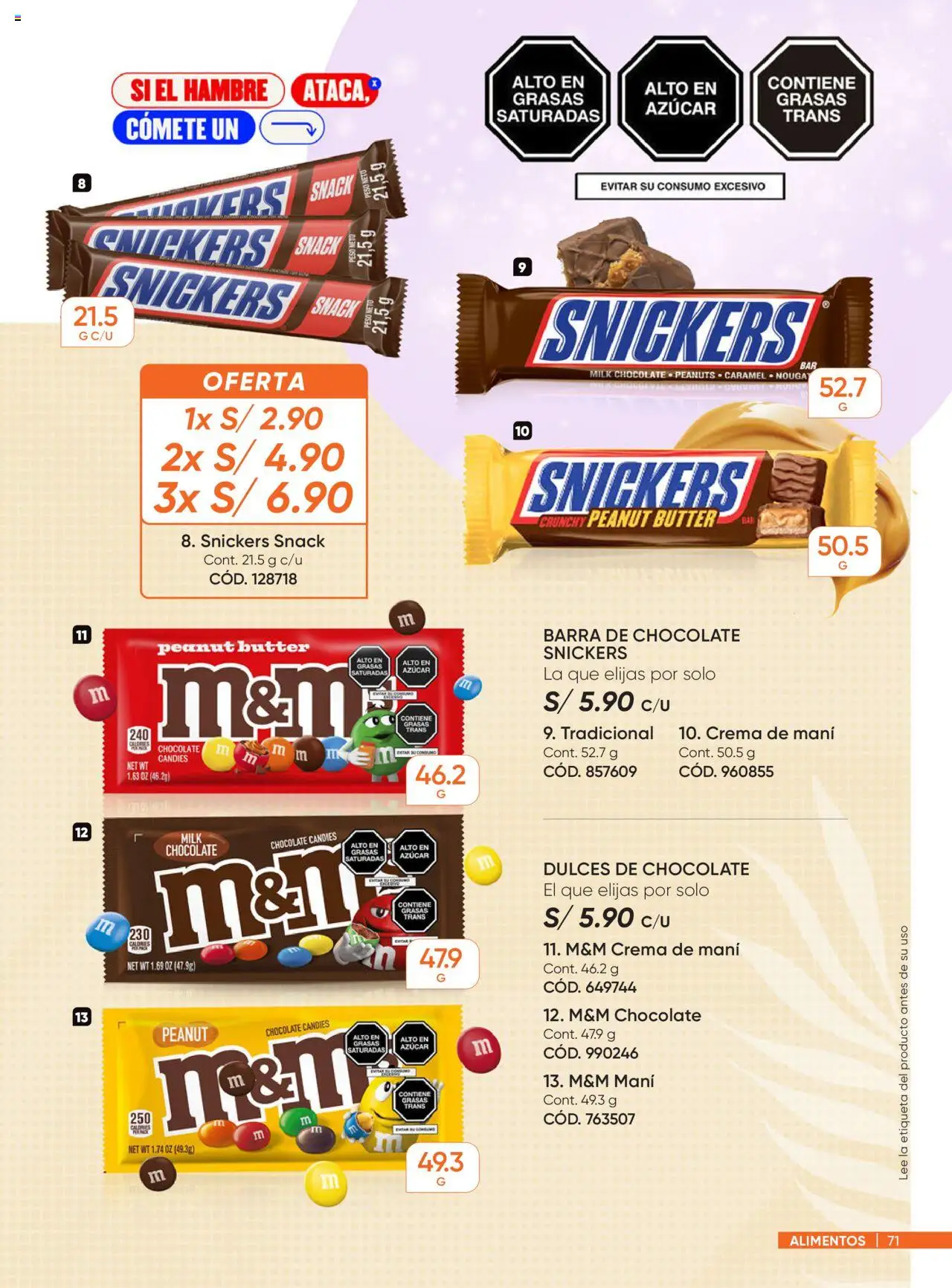 Catálogo Azzorti válido desde 18.08.2025 | Página: 71 | Productos: Chocolate, Crema, Peso