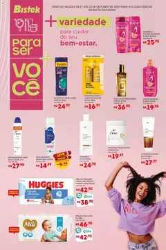 Bistek Supermercados - Ofertas Perfumaria - Pré-Visualização do folheto da loja Bistek Supermercados, válido de 17.10.2025