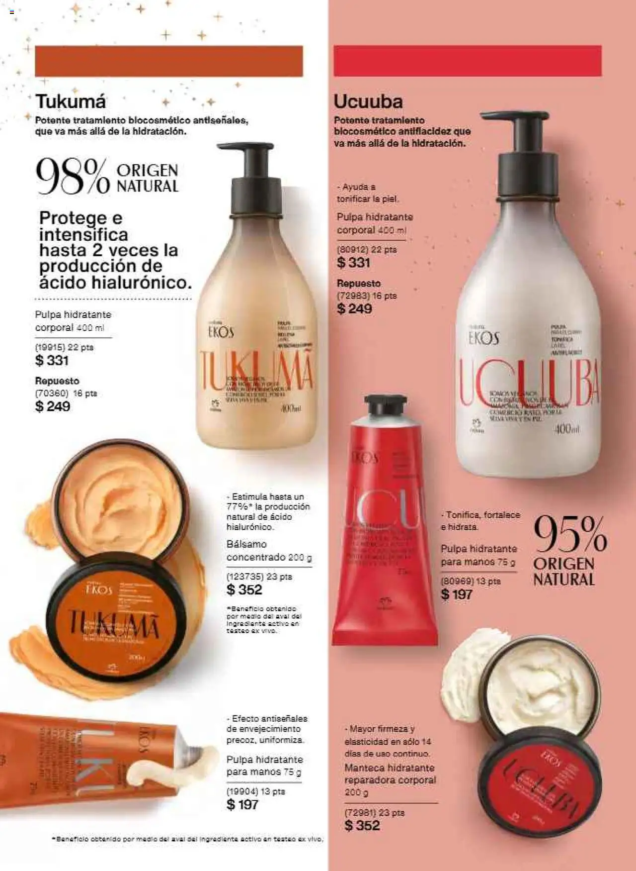 Nuevas ofertas de Natura válidas en toda la República Mexicana desde el 22.11.2025. ¡Encuentra las mejores ofertas en Natura campaña 17 2025! | Página: 130 | Productos: Bálsamo