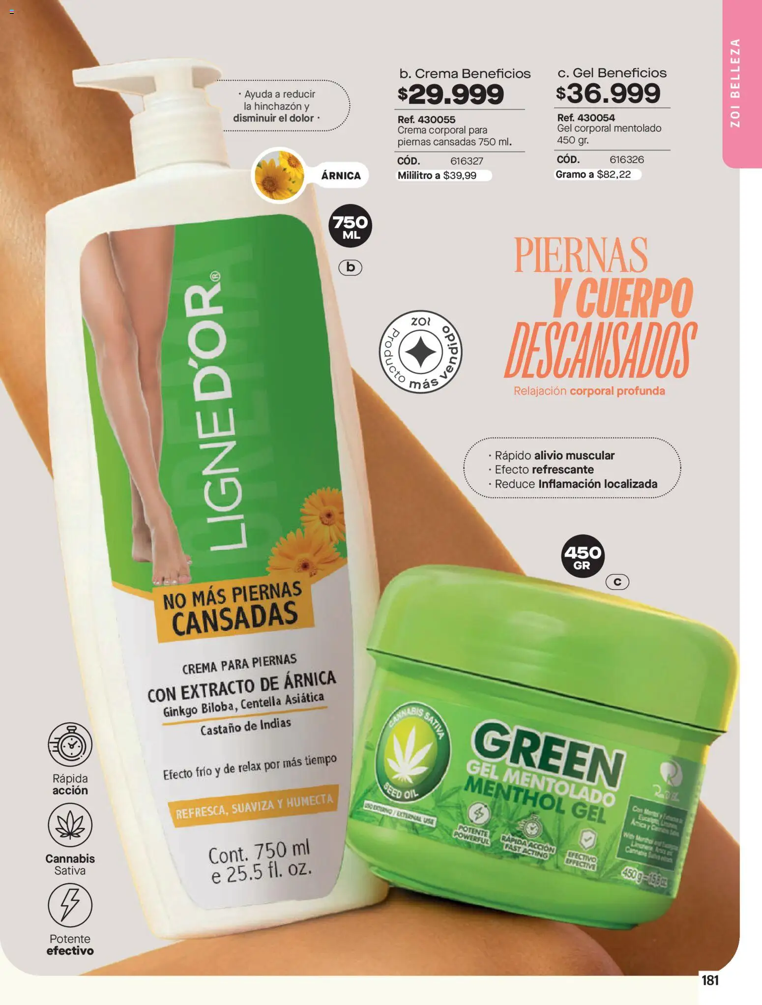 Carmel revista - valida desde el 01.06.2026 | Página: 181 | Productos: Crema, Gel corporal