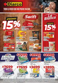 Vista previa Diarco ofertas Swift válido desde el 08.09.2025