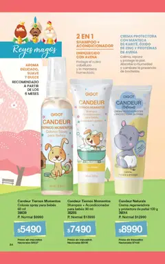 Vista previa Gigot - CAMPAÑA 01 válido desde el 01.01.2026 | Página: 62 | Productos: Shampoo, Acondicionador, Manteca, Crema
