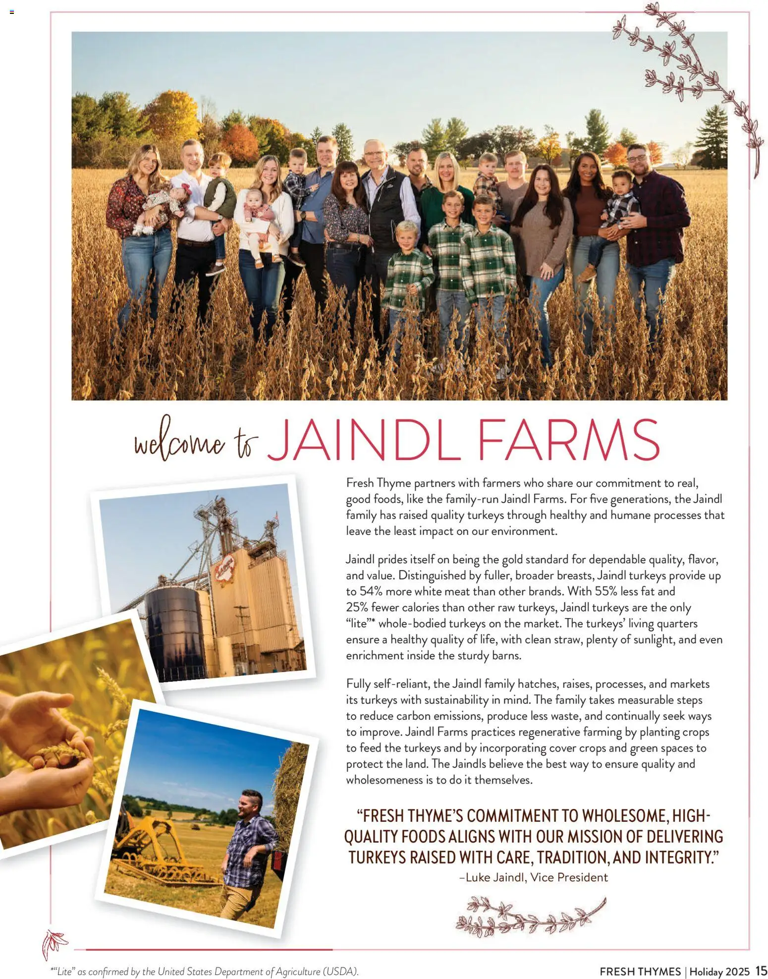 Fresh Thyme Magazine Holiday 2025 - valid from 15.11.2025 | Page: 17