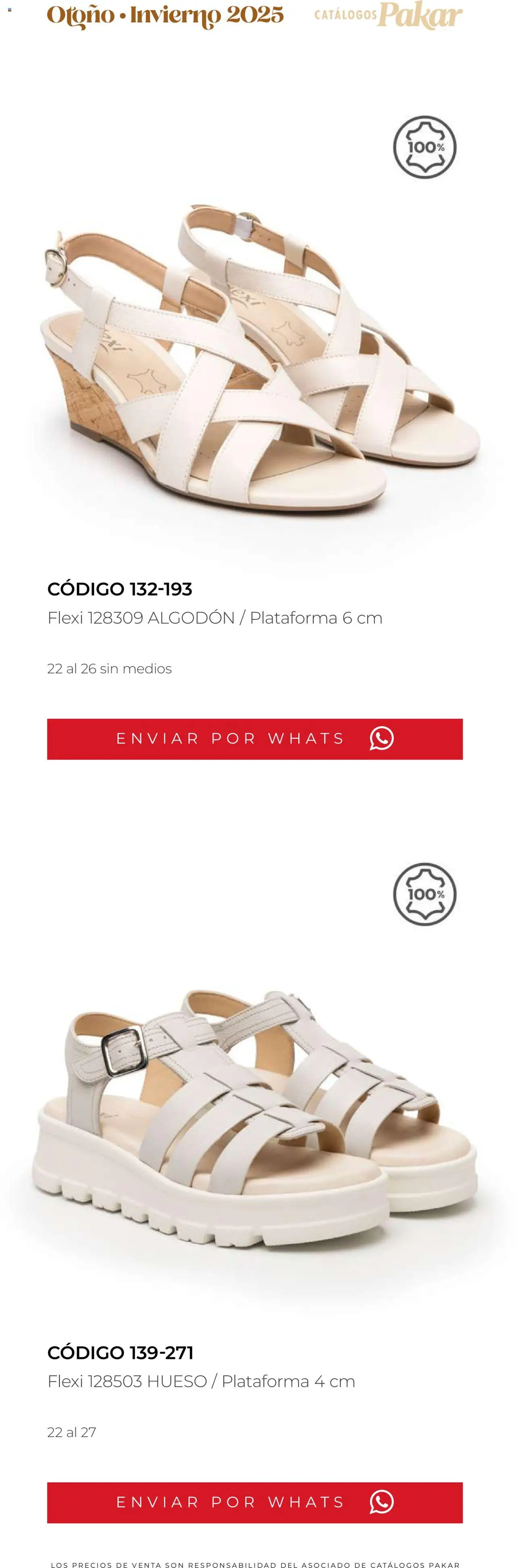 Nuevas ofertas de SC Pakar válidas en toda la República Mexicana desde el 10.10.2025. ¡Encuentra las mejores ofertas en SC Pakar - Catálogo Flexi otoño / invierno! | Página: 172 | Productos: Algodón