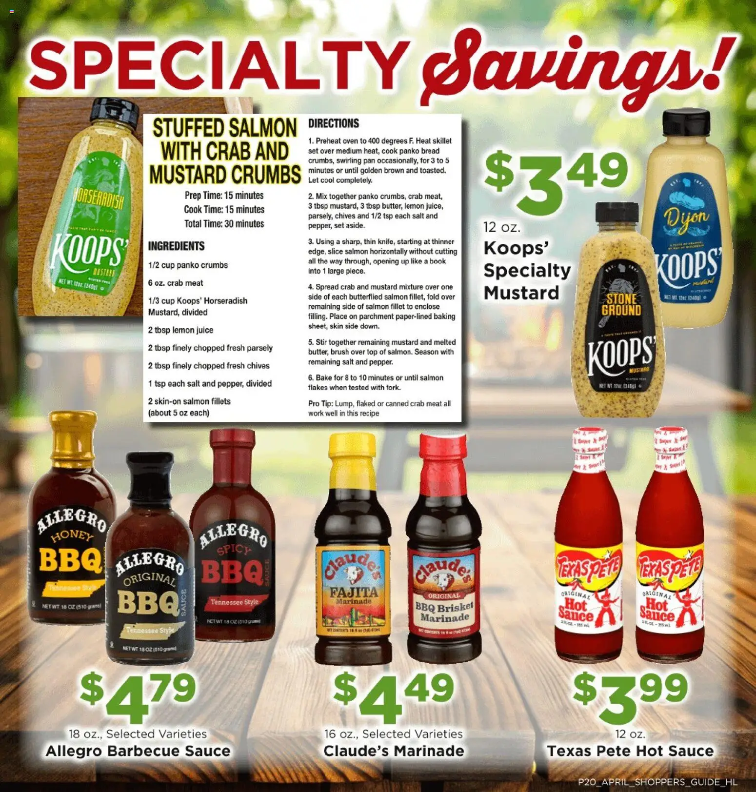 Homeland Bring Savings Home Shopper's Guide - valid from 01.04.2026 | Page: 20 | Products: Pan, Brush, Salt, Lemon