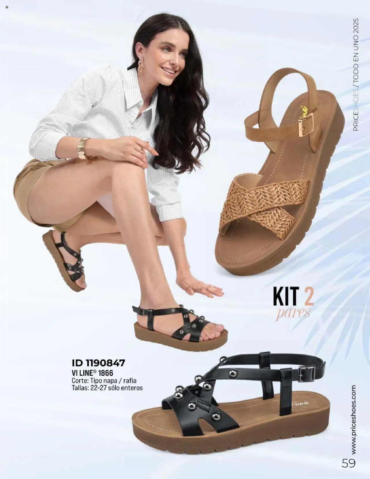 Nuevas ofertas de Price Shoes válidas en toda la República Mexicana desde el 05.05.2025. ¡Encuentra las mejores ofertas en Price Shoes catálogo Todo En 1 2025! | Página: 59