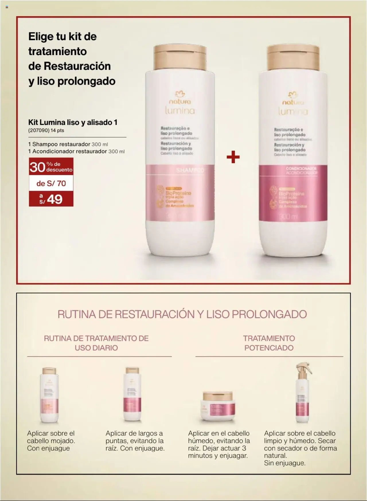 Catálogo Natura válido desde 22.07.2025 | Página: 137 | Productos: Shampoo, Acondicionador