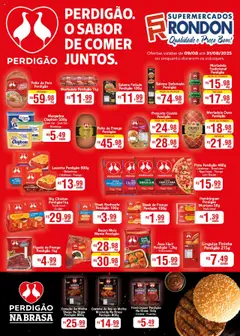 Supermercados Rondon - Ofertas BRF - Pré-Visualização do folheto da loja Supermercados Rondon, válido de 09.08.2025