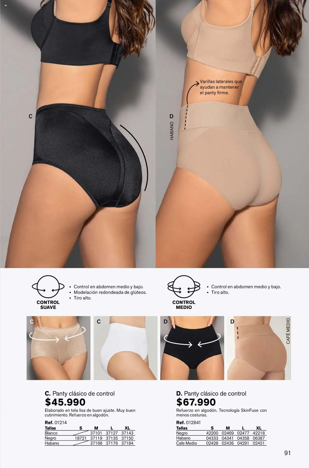 Leonisa revista - valida desde el 01.10.2025 | Página: 91 | Productos: Algodón, Café