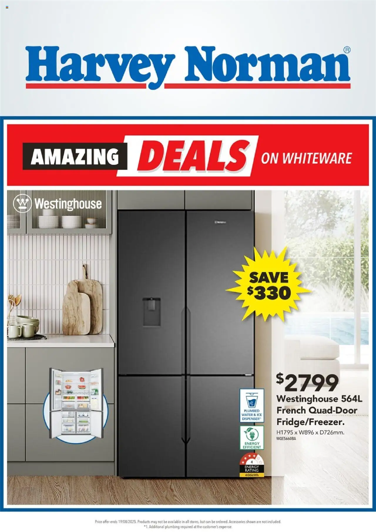 Harvey Norman catalogue from 07.08.2025 | Page: 1