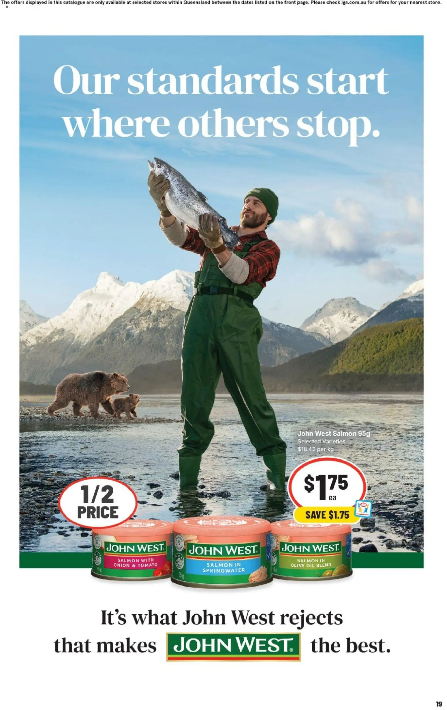 IGA catalogue - valid from 11.03.2026 | Page: 21 | Products: Oil, Olive oil, Salmon